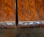 Repairing the split wood